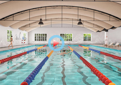 杭州室内游泳馆设计全景案例
